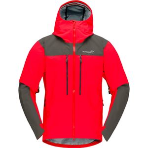 Norrona - trollveggen - Hardshell Jas - Flame Scarlet