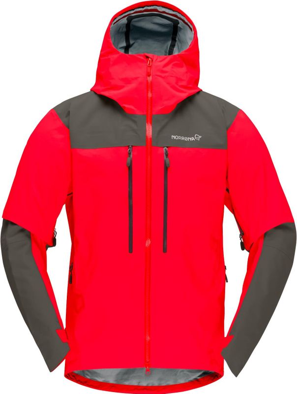 Norrona - trollveggen - Hardshell Jas - Flame Scarlet