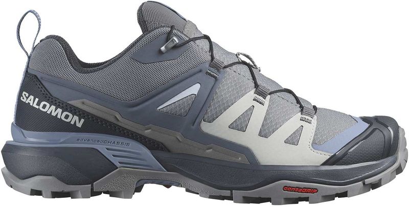 Salomon - Dames wandelschoenen - X Ultra 360 W Sharkskin/Grisaille/Stonewash voor Dames - Maat 4,5 UK - Grijs