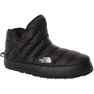 The North Face - Dames pantoffels - W Thermoball Traction Bootie Black/White voor Dames - Maat 10 US - Zwart