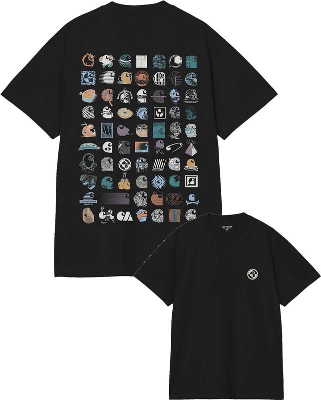 Carhartt WIP - C Logo Archive - T-shirt - Zwart