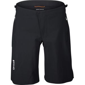 POC - Dames mountainbike kleding - W'S Essential Enduro Shorts Uranium Black voor Dames - Maat S - Zwart
