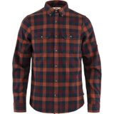 Fjall Raven - Blouses - Skog Shirt M Navy voor Heren van Katoen - Maat S - Marine blauw