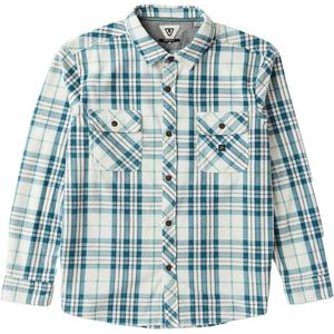 Vissla - Blouses - Eco-zy LS Polar Flannel Vintage White voor Heren - Maat M - Wit