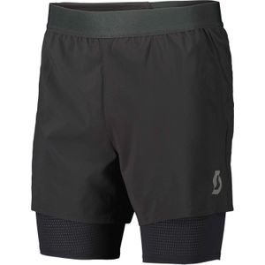 Scott - Trail / Running kleding - Hybrid Shorts M's Endurance Tech Black voor Heren - Maat L - Zwart