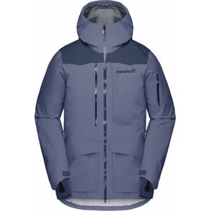 Norrona - Ski jassen - Tamok Gore-Tex Performance Shell Jacket M'S Vintage Indigo voor Heren - Maat M - Marine blauw