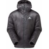 Mountain Equipment - Merken - Oreus Hooded Jacket Obsidian voor Heren van Gerecycled Polyester - Maat M - Zwart