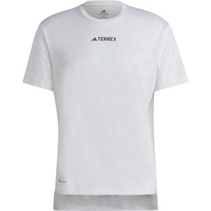 Adidas - Wandel- en bergsportkleding - Multi Tee M White voor Heren - Maat S - Wit