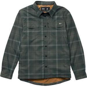 Salty Crew - Blouses - Fathom LS Tech Green voor Heren - Maat S - Groen