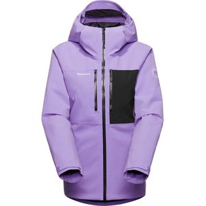 Mammut - Dames ski jassen - Stoney HS Thermo Hooded Jacket Women Lavandin Black voor Dames - Maat XS - Paars