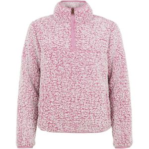 Protest - Dames sweatshirts en fleeces - Prtsurami 1/4 Zip Top Cameo Pink voor Dames - Maat S - Roze