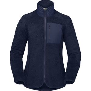 Norrona - Dames fleeces - Norrona Warm3 Jacket W Indigo Night voor Dames van Gerecycled Polyester - Maat M - Marine blauw