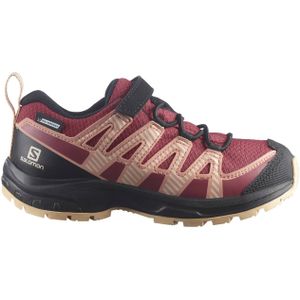 Salomon - Kinder wandelschoenen - Xa Pro V8 Cswp K Earth Red/Black voor Unisex - Kindermaat 30 - Rood