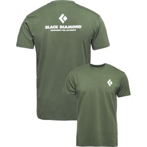Black Diamond - Klimkleding - M Equipment For Alpinist SS Tee Tundra voor Heren - Maat M - Kaki