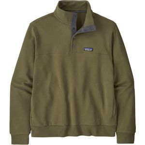 Patagonia - Merken - M's Daily Snap-T P/O Basin Green voor Heren van Katoen - Maat 149 - Groen