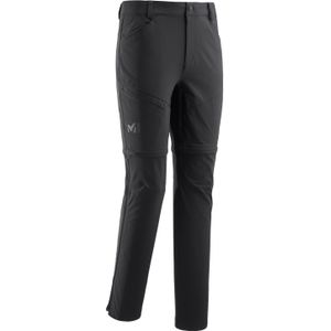 Millet - Wandel- en bergsportkleding - Trekker Stretch Zip Off Pant Black voor Heren - Maat 40 FR - Zwart