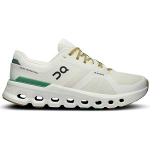 On - Hardloopschoenen - Cloudrunner 2 M Undyed  Green voor Heren van Wol - Maat 42.5 - Wit