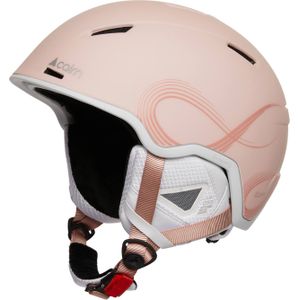 Cairn - Heren skihelmen - Infiniti Powder Pink White voor Heren van Aluminium - Maat 59-61 cm - Roze