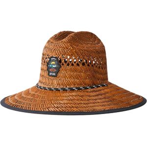 Rip Curl - Petten - Logo Straw Hat Brown voor Heren - Maat L\/XL - Bruin