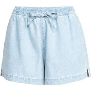 Roxy - Dames shorts - Lekeitio Break Short Light Blue voor Dames van Katoen - Maat L - Blauw