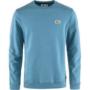 Fjall Raven - Sweatshirts en fleeces - Vardag Sweater M Dawn Blue voor Heren van Katoen - Maat L - Blauw