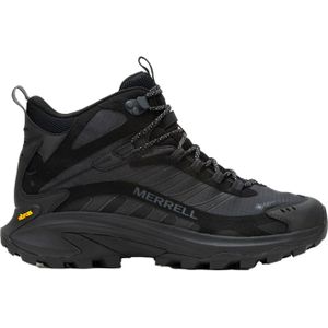 Merrell - Heren wandelschoenen - Moab Speed 2 Mid Gtx Black voor Heren - Maat 44.5 - Zwart