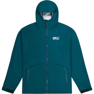 Picture Organic Clothing - Wandel- en bergsportkleding - Volute 2.5L Jacket Deep Water voor Heren van Wol - Maat M - Blauw