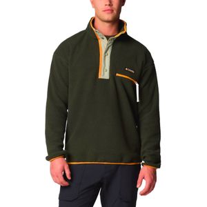 Columbia - Wandel- en bergsportkleding - Helvetiaâ„¢ II Half Snap Fleece Greenscape voor Heren - Maat L - Groen