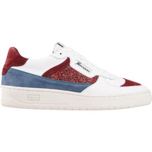 Morrison - Sneakers - Calico voor Heren - Maat 44 - Bordeauxrood