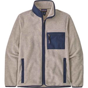 Patagonia - Sweatshirts en fleeces - M's Synch Jkt Oatmeal Heather voor Heren - Maat S - Grijs