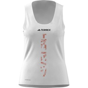 Adidas - Trail / Running dameskleding - Xperior Singlet W White voor Dames - Maat XS - Wit