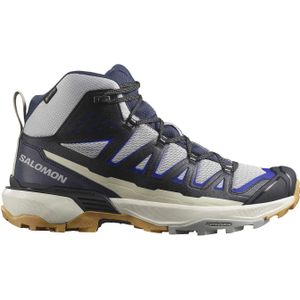 Salomon - Heren wandelschoenen - X Ultra 360 Edge Mid GTX Gray Violet/Black/Surf The Web voor Heren - Maat 9 UK - Zwart