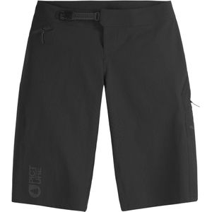 Picture Organic Clothing - Dames mountainbike kleding - Vellir W Shorts Black voor Dames van Nylon - Maat S - Zwart