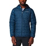 Columbia - Delta Ridge II Down Hooded Jacket - Donsjack - Marine Blauw