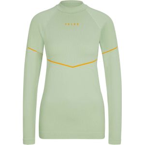 Falke - Dames thermokleding - Longsleeve Shirt Trend W Quiet Green voor Dames - Maat M - Groen