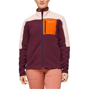 Cotopaxi - Dames sweatshirts en fleeces - Abrazo Fleece Full-Zip Jacket Rosewood voor Dames - Maat M - Roze