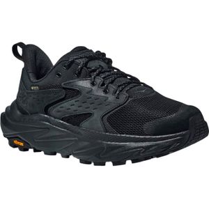 Hoka - Heren wandelschoenen - Anacapa 2 Low GTX M Black / Black voor Heren van Gerecycled Polyester - Maat 10,5 US - Zwart