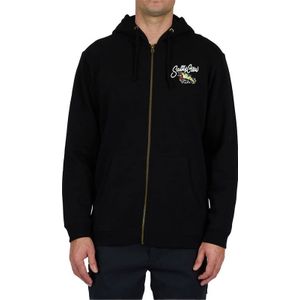 Salty Crew - Sweatshirts en fleeces - Castoff Zip Fleece Black voor Heren van Katoen - Maat L - Zwart