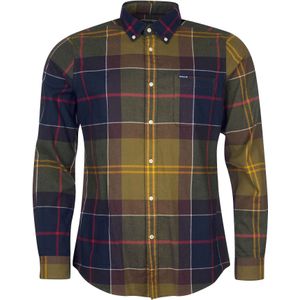 Barbour - Glendale Tailored Tartan Shirt - Blouse - Groen