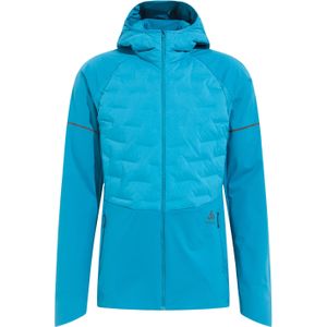 Odlo - Trail / Running kleding - Jacket Zeroweight Insulator Saxony Blue voor Heren van Softshell - Maat L - Blauw
