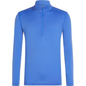 Icebreaker - Thermokleding - M Merino 260 Tech LS Half Zip Baja voor Heren van Wol - Maat M - Blauw