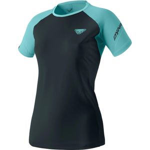 Dynafit - Trail / Running dameskleding - Alpine Pro W S/S Tee Blueberry Marine Blue voor Dames - Maat L - Blauw