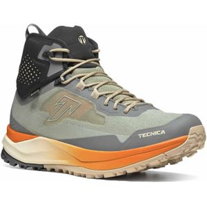 Tecnica - Heren wandelschoenen - Spark S Mid GTX Green/Burnt Orange voor Heren - Maat 9,5 UK - Groen