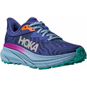 Hoka - Trailschoenen - Challenger ATR 7 W Evening Sky / Drizzle voor Dames - Maat 6,5 US - Blauw