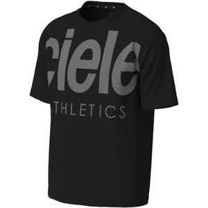 Ciele - Trail / Running kleding - ORTShirt Bold Standard Whitaker voor Heren van Katoen - Maat M - Zwart