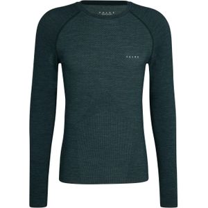 Falke - Wandel- en bergsportkleding - Light Longsleeve Shirt Regular M Capitain voor Heren van Wol - Maat L - Grijs