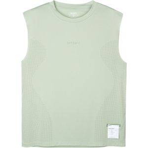 Satisfy - Trail / Running kleding - AuraLite Muscle Tee Tinguaite voor Heren - Maat M - Groen