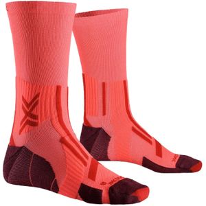 X-Socks - Trail / Running kleding - Trailrun Perform Crew Fluo Red Namib Red voor Heren - Maat 45-47 - Rood