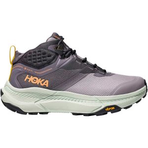 Hoka - Dames wandelschoenen - Transport Hike GTX W Grey Skies/Sea Glass voor Dames van Gerecycled Polyester - Maat 40