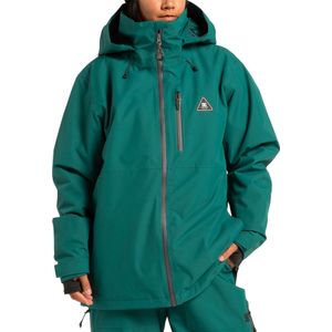 DC Shoes - Ski jassen - Basis 30K Jacket Deep Teal voor Heren - Maat L - Groen